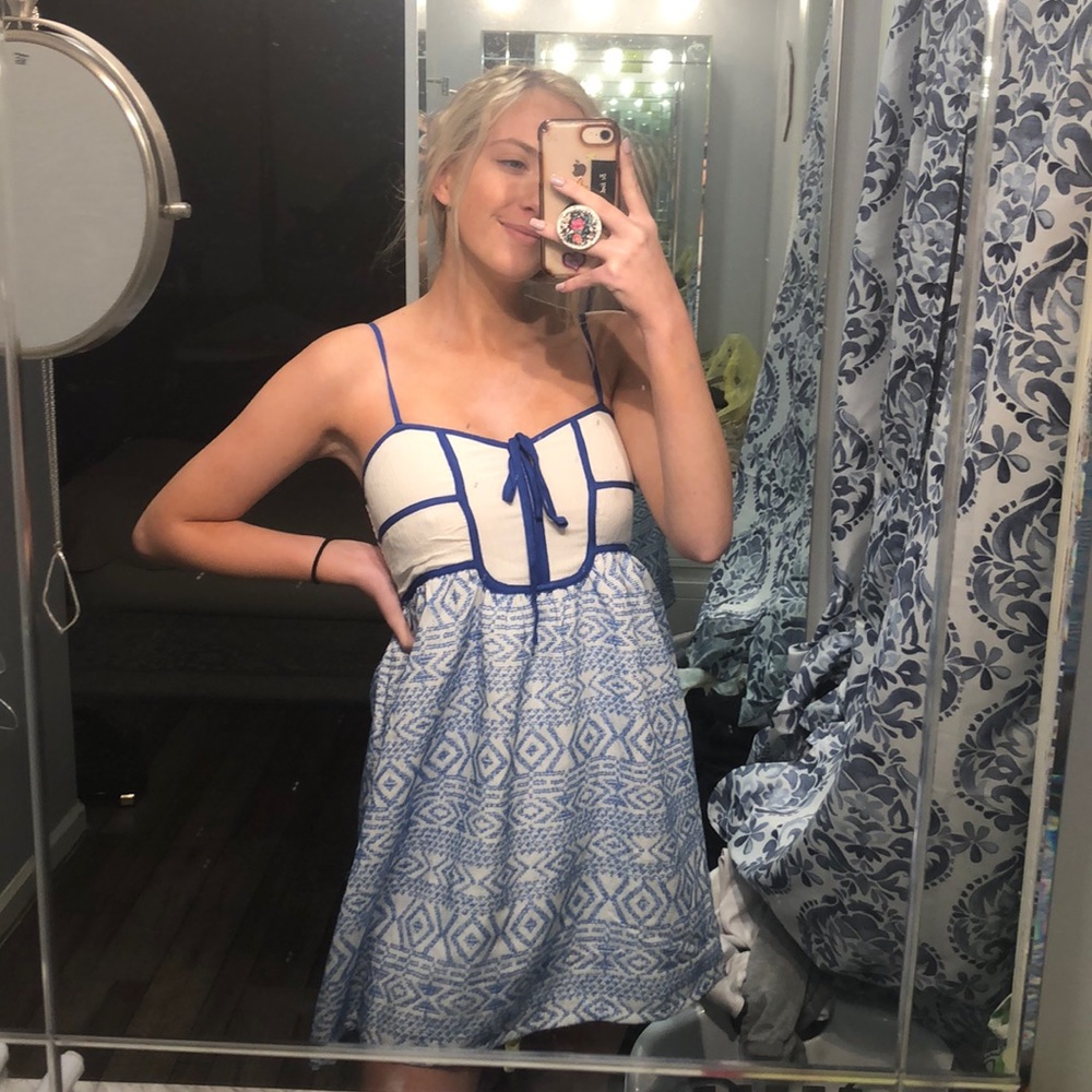 ✨blue beach dress